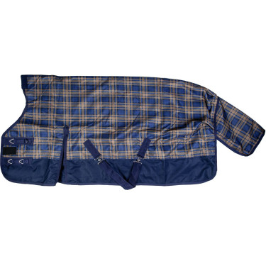 Cobertura highneck HKM Columbus xadrez 1200D polar