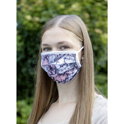 Máscaras de tecido estampado HKM