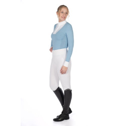 Polo de competição Virginia de manga comprida feminino HKM Polo de competição Virginia de manga comprida feminino HKM