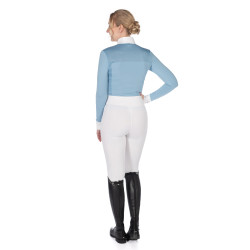 Polo de competição Virginia de manga comprida feminino HKM Polo de competição Virginia de manga comprida feminino HKM