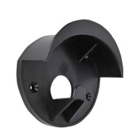 Suporte de cabeçada em plástico HKM Preto