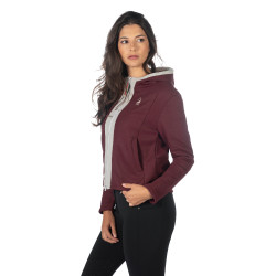 Moletom Livigno feminino HKM Bordéus Moletom Livigno feminino HKM Bordéus