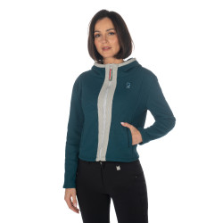 Moletom Livigno feminino HKM Verde escuro