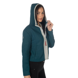Moletom Livigno feminino HKM Verde escuro