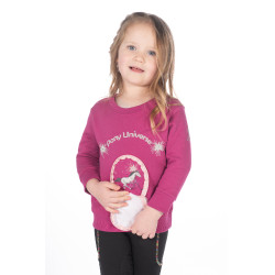 Moletom Polly HKM infantil Magenta Rosa