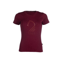 T-shirt Livigno Horse Head feminino HKM Bordéus Bord&amp;amp;amp;ocirc;