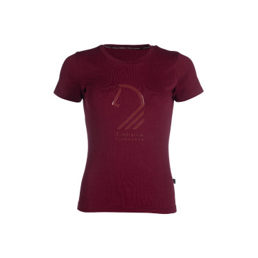 T-shirt Livigno Horse Head feminino HKM Bordéus Bord&amp;amp;amp;ocirc;