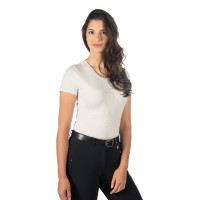 T-shirt Livigno Horse Head feminino HKM Bordéus Bordô T-shirt Livigno Horse Head feminino HKM Bordéus Bordô