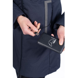 Casaco Elegant Style HKM feminino Azul escuro