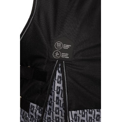 Capa de chuva Horze Avalanche Pro forrada com lã polar Capa de chuva Horze Avalanche Pro forrada com lã polar