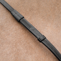 Rendas de borracha Fine Prise Horze com passadores Preto