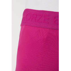 Legging de equitação com grip de silicone completo Madison infantil Horze Rosa beterraba