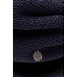 Cachecol tricotado Horze Haze Indigo vintage Azul-marinho