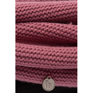 Cachecol tricotado Horze Haze Rosa urze Cachecol tricotado Horze Haze Rosa urze