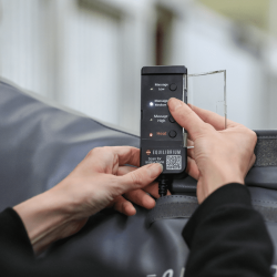 Tapete de massagem aquecido Equilibrium Cinzento Tapete de massagem aquecido Equilibrium Cinzento