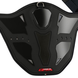 Cinta Peitoral Carbon Air Stud Zandona Preto