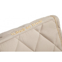 Tapis de selle Back on Track Haze Collection Crème