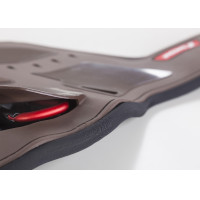 Cinta Peitoral Carbon Air Stud Zandona Castanho