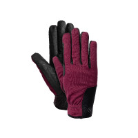 Luvas de equitação de inverno Kara Horze Poção violeta