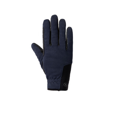Luvas de equitação de inverno Kara Horze Azul polar Luvas de equitação de inverno Kara Horze Azul polar