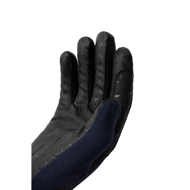 Luvas de equitação de inverno Kara Horze Azul polar Luvas de equitação de inverno Kara Horze Azul polar