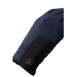 Luvas de equitação de inverno Kara Horze Azul polar Luvas de equitação de inverno Kara Horze Azul polar