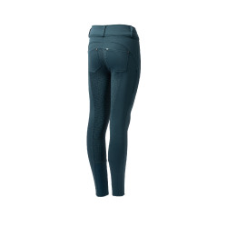Calça de equitação térmica full grip Horze Rhea infantil bolsos traseiros Calça de equitação térmica full grip Horze Rhea infantil bolsos traseiros