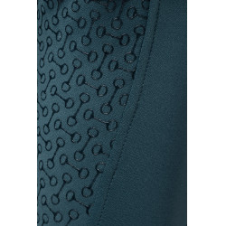 Calça de equitação térmica full grip Horze Rhea infantil bolsos traseiros Calça de equitação térmica full grip Horze Rhea infantil bolsos traseiros