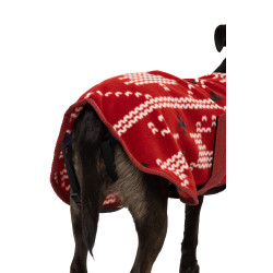 Cobertura de Natal para cão Horze Vermelho