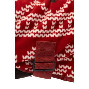 Cobertura de Natal para cão Horze Vermelho