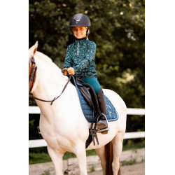 Camiseta de treino infantil Pegasus Horze Verde-água escuro