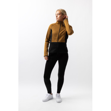 Casaco de fleece Neve Horze Marrom dourado Castanho