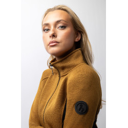 Casaco de fleece Neve Horze Marrom dourado Castanho