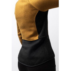 Casaco de fleece Neve Horze Marrom dourado Castanho