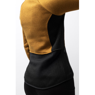 Casaco de fleece Neve Horze Marrom dourado Castanho