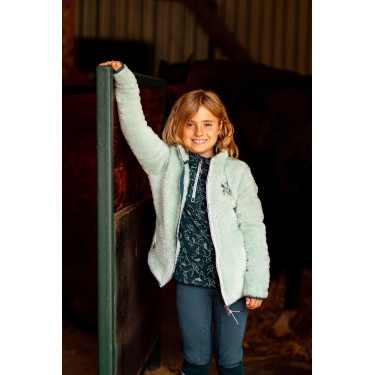 Casaco de fleece infantil Elsa Horze Casaco de fleece infantil Elsa Horze