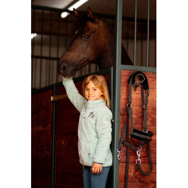 Casaco de fleece infantil Elsa Horze Casaco de fleece infantil Elsa Horze