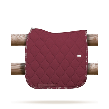 Tapete GEM Love dressage Bordéus Bord&amp;amp;amp;amp;amp;ocirc;