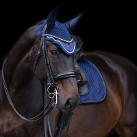 Touca anti-moscas Imperial Riding Lovely Azul-marinho Touca anti-moscas Imperial Riding Lovely Azul-marinho