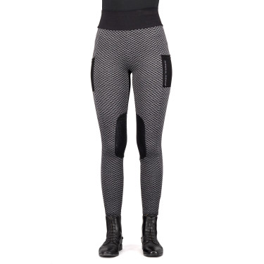 Legging de equitação Imperial Riding Diamond Bubble Kneegrip Legging de equitação Imperial Riding Diamond Bubble Kneegrip