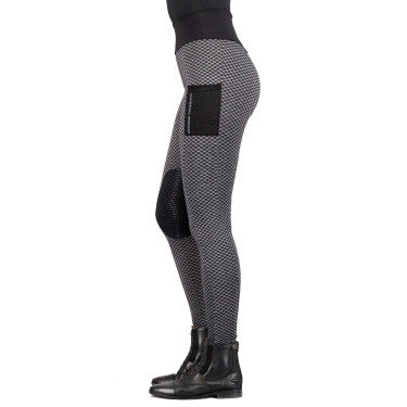 Legging de equitação Imperial Riding Diamond Bubble Kneegrip Legging de equitação Imperial Riding Diamond Bubble Kneegrip