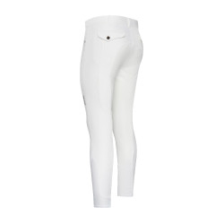 Calça de equitação Euro-Star Camillo FullGrip homem Branco