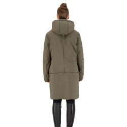 Casaco comprido Euro-Star Lavar Exército Kaki Casaco comprido Euro-Star Lavar Exército Kaki