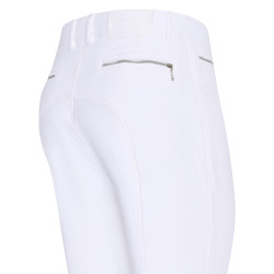 Calça de equitação Easy Rider Victor KneeGrip masculino Branco Calça de equitação Easy Rider Victor KneeGrip masculino Branco