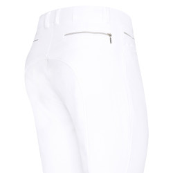 Calça de equitação Easy Rider Victor FullGrip masculina Branco Calça de equitação Easy Rider Victor FullGrip masculina Branco