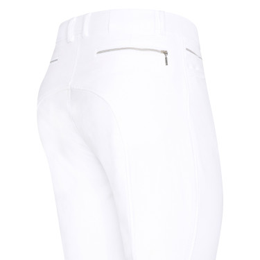 Calça de equitação Easy Rider Victor FullGrip masculina Branco Calça de equitação Easy Rider Victor FullGrip masculina Branco
