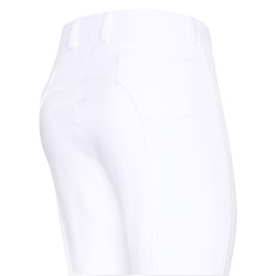 Calça de equitação Easy Rider Evita FullGrip Branco