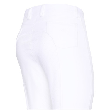 Calça de equitação Easy Rider Evita FullGrip Branco