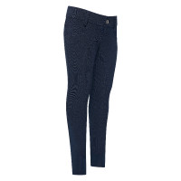 Calça de equitação Easy Rider Evita FullGrip infantil Branco Calça de equitação Easy Rider Evita FullGrip infantil Branco