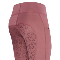 Legging de equitação Easy Rider Dietse Winter FullGrip Kids Bordéus Bord&amp;amp;amp;ocirc;